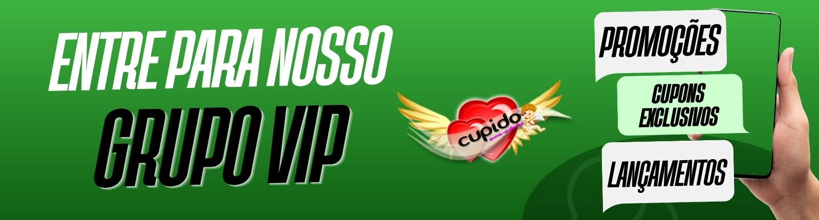 Entre para nosso Grupo Vip