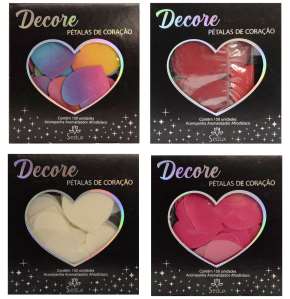 Pétalas em cetim com aromatizante Spray - Embalagem com 150 unidades - Sedux