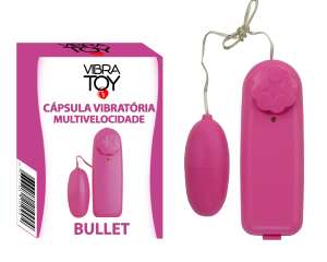 Cápsula Vibratória Bullet com Fio - VibraToy