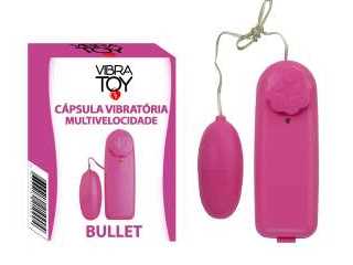 Cápsula Vibratória Bullet com Fio - VibraToy