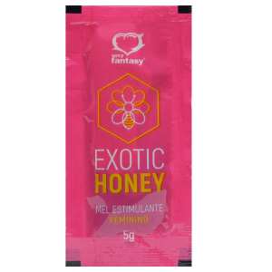 Mel estimulante Feminino Exotic Honey 5g - Sexy Fantasy