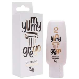 Gel comestível Yummy Grego Eletrizante 15 ml - Sexy Fantasy