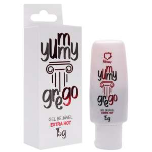 Gel comestível Yummy Grego Excitante 15ml - Sexy Fantasy