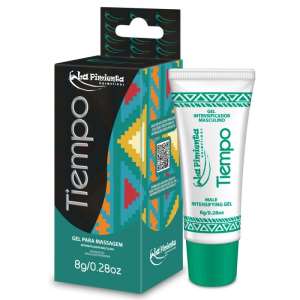 Prolongador de ereção (retardador) Tiempo Bisnaga 8g - La Pimienta