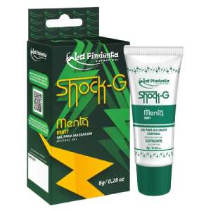 Gel Eletrizante Shock-G 8g  - Sabor: Menta - La Pimienta