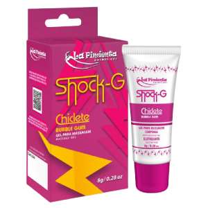 Gel Eletrizante Shock-G 8g  - Sabor: Chiclete - La Pimienta