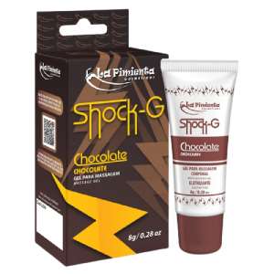 Gel Eletrizante Shock-G 8g  - Sabor: Chocolate - La Pimienta