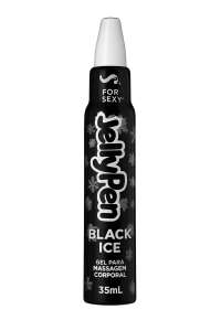 Caneta Comestível Jelly Pen Black Ice 35ml - For Sexy