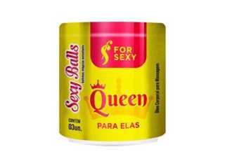 Bolinha Sexy Balls Funcional Queen 03 Unidades - For Sexy
