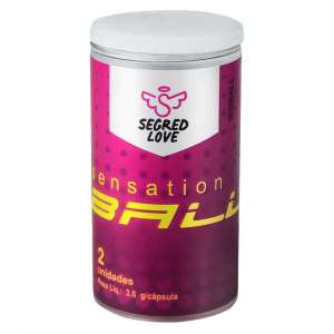 Bolinha Sensation Ball 02 Unidades - Secret Love