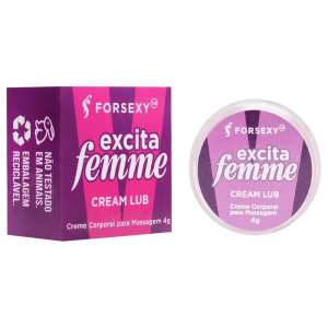 Cream Lub Excitante Feminino Excita Femme 4g  - For Sexy
