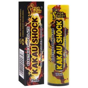 Gel Vibrador Líquido Unissex Kakau Shock 15ml - For Sexy