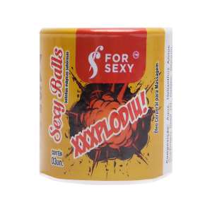 Bolinha Sexy Balls Funcional Xxxplodiu 03 Unidades - For Sexy