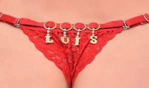 Nomes para Calcinha Personalizável - Le Rouge