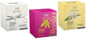 Vela para Massagem Allumer Aromatizada 40g - Intt