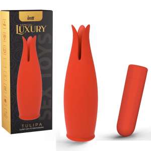 Estimulador Clitóris Tulipa Max Luxury - Intt
