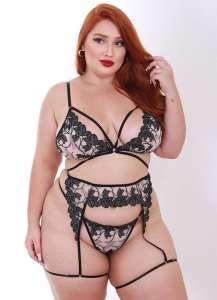 Conjunto Nefertiti Plus - Tallyta Lingerie