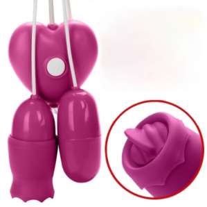 Bullet Duplo USB (Cápsula e Língua) - VibraToy