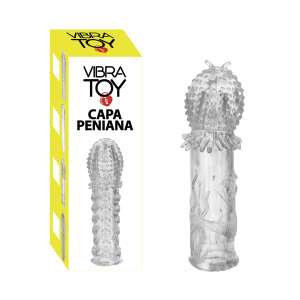 Capa Peniana Redonda Detalhe Sereia em Silicone - VibraToy