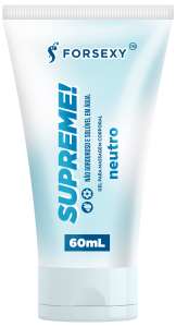 Lubrificante Íntimo Neutro Supreme 60ml - For Sexy