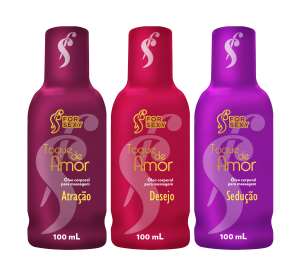 Óleo Corporal Perfumado Toque De Amor 100ml - For Sexy