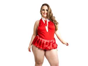 Fantasia Estudante Fogosa Plus Size - Fácil Prazer