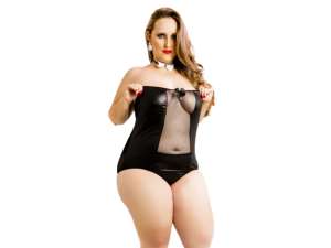 Fantasia Garçonete Plus Size - Fácil Prazer