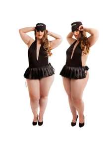 Fantasia Policial Plus Size - Fácil Prazer