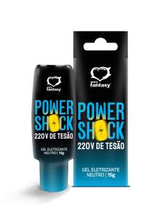Vibrador líquido Power Shock 220V Tesão Eletrizante 15g - Sexy Fantasy