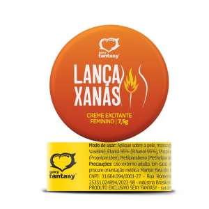Pomada Excitante Feminino Lança Xanas 7,5g - Sexy Fantasy