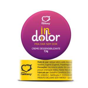 Pomada Dessensibilizante Anal Indolor 7,5g - Sexy Fantasy