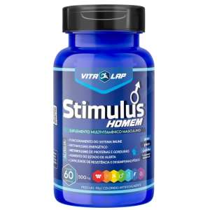 Suplemento Multivitamínico Stimulus Homem com 60 Capsulas - La Pimienta