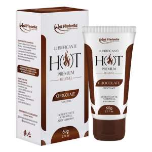 Lubrificante Beijável Hot Premium 60g - Sabor: Chocolate - La Pimienta