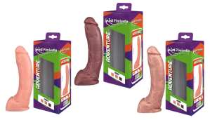 Prótese Realística Majestade com Escroto 21,5 x 4,7 cm - La Pimienta