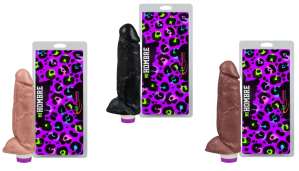 Prótese Realística Kong com Vibrador Interno 18,5 x 4,5 cm - La Pimienta