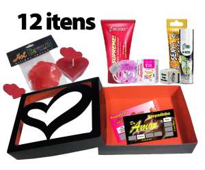 Kit Especial Para o Dia dos Namorados com 12 Itens - Erotiks