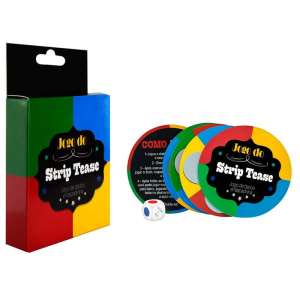 Jogo de Dado com Raspadinha Strip Tease - Diversão ao cubo