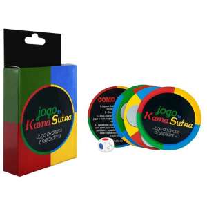 Jogo de Dado com Raspadinha Kama Sutra - Diversão ao cubo