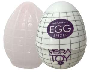 Masturbador em silicone Egg Spider - VibraToy