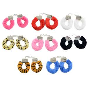 Algema de metal com pelúcia - VibraToy