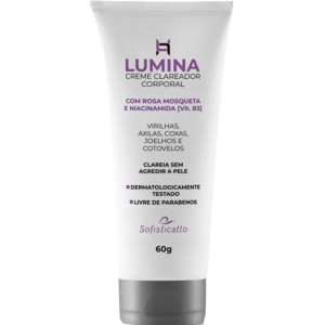 Creme Clareador Corporal Lumina 60g - Sofisticatto