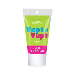 Lubrificante Neutro a Base D´água Vapt Vupt 25g - Hot Flowers