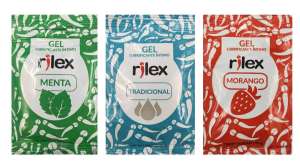 Lubrificante íntimo em sachê 5g com 3 unidades - Rilex