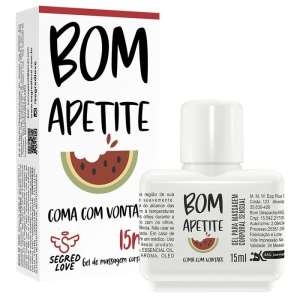 Gel Beijável com Tatuagem Bom Apetite 15ml - Secret Love