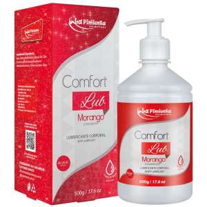 Lubrificante Tamanho Econômico Confort-Lub Beijável 500g - Aroma: Morango - La Pimienta