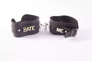 Algema em Couro Sintético Personalizada	 - Brasil Fetiche