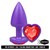 Cor: Roxo - Pedra: Vermelha - Cód: 652.011.5