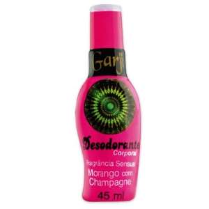 Desodorante Íntimo Corporal Morango com Champagne 45 ml - Garji