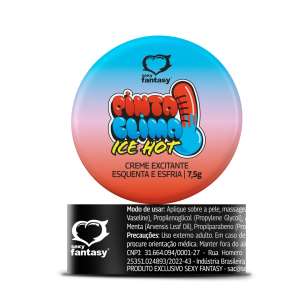 Pomada Excitante Ice Hot Pinta Clima 7,5g - Sexy Fantasy
