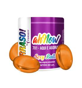 Bolinha Sexy Balls Funcional Arraso AhNow 03 Unidades  - For Sexy